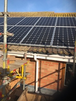 Solar Panel Protection in Sandwich